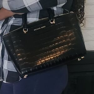 MICHAEL KORS CROCO LEATHER